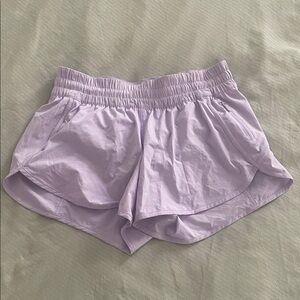 Lululemon Athletica Light Purple Athletic Shorts